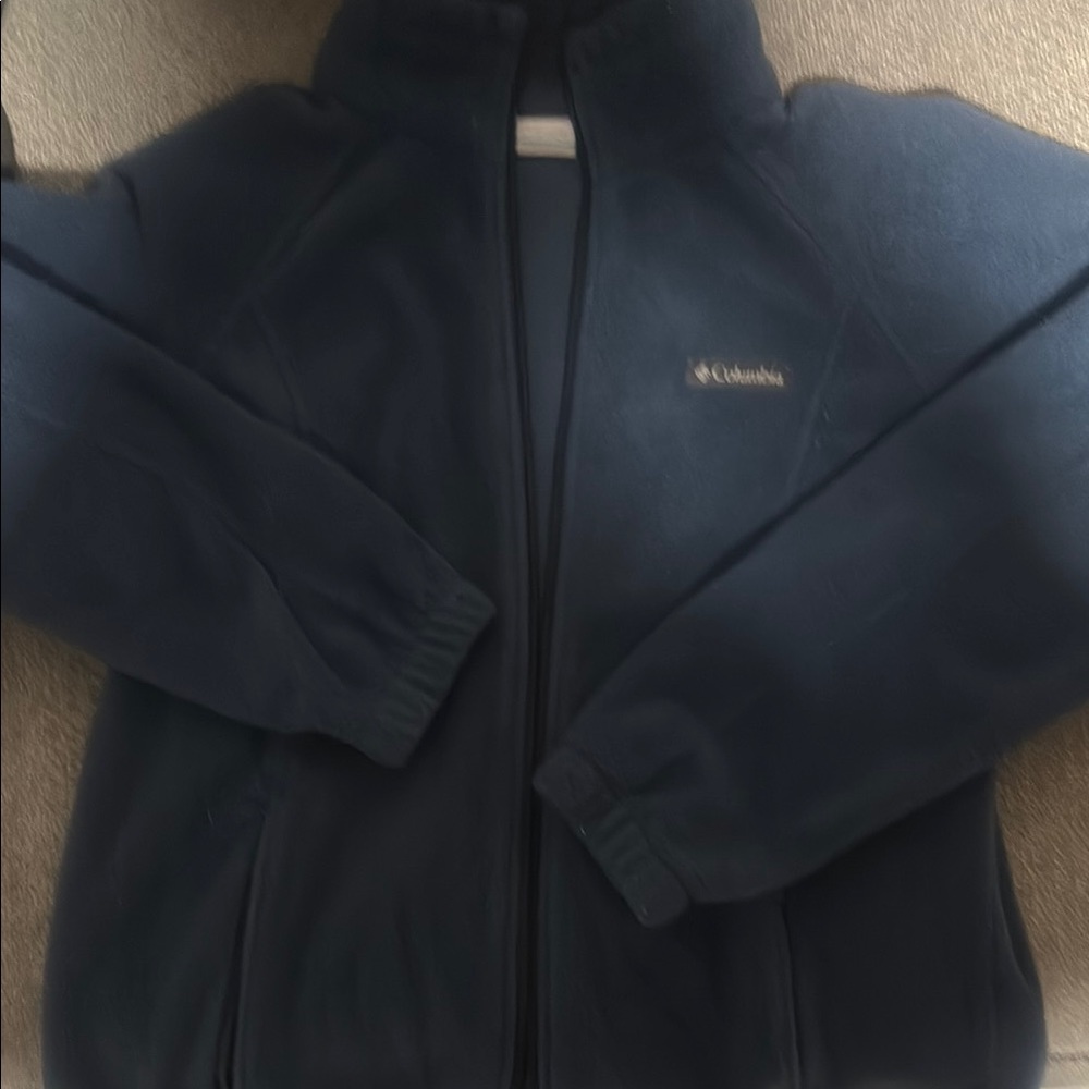 Columbia Blue Cardigan Sweater